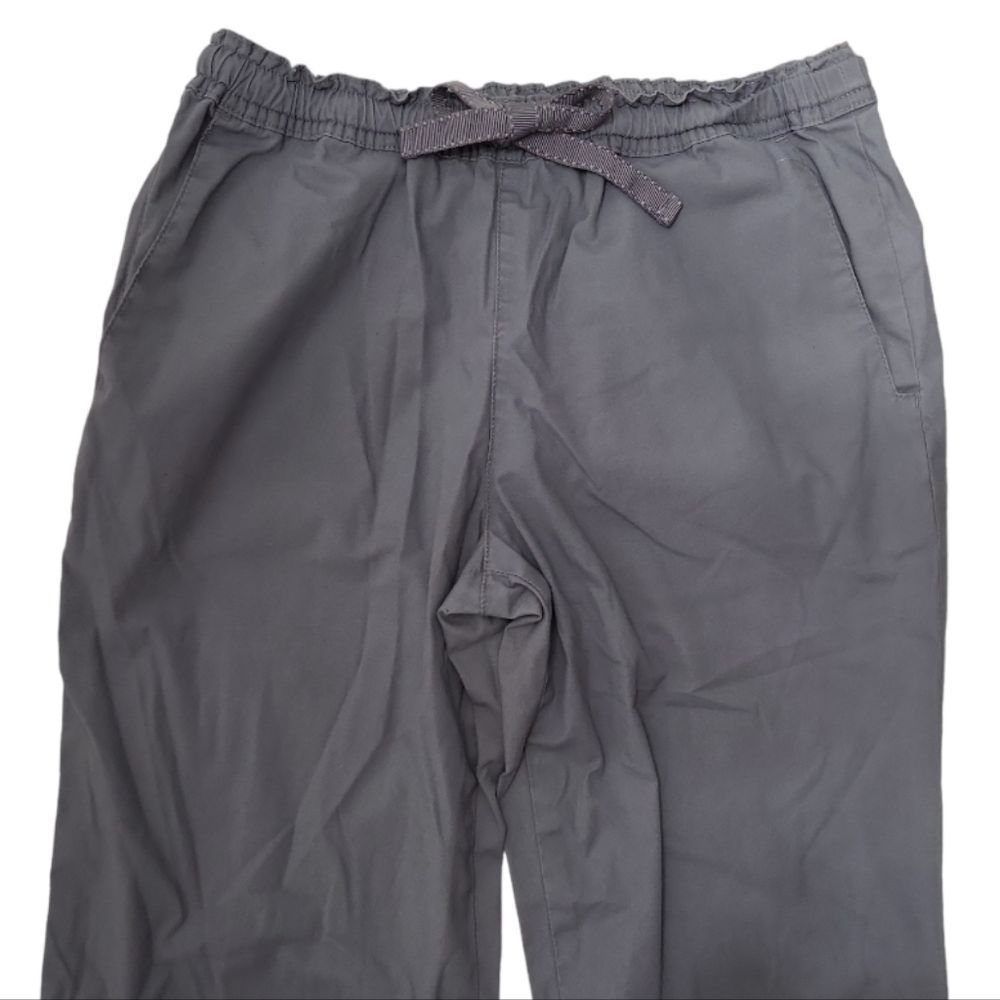 Jaanuu Grey Basic Scrub Pants Elastic Drawstring … - image 2